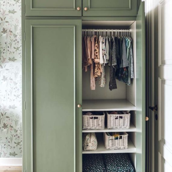 IKEA PAX built in closet hack