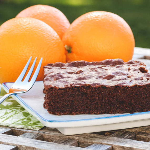 Orange chocolate cake recipe