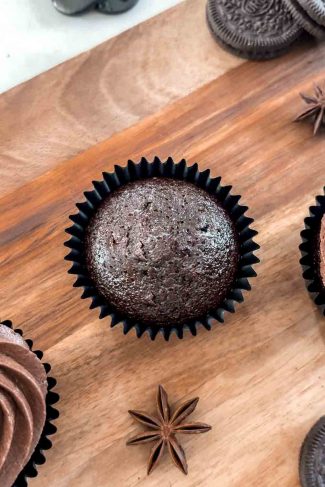 Fluffy chocolate cupcakes