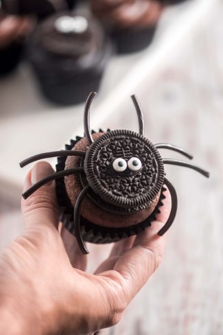 Spider cupcake recipe