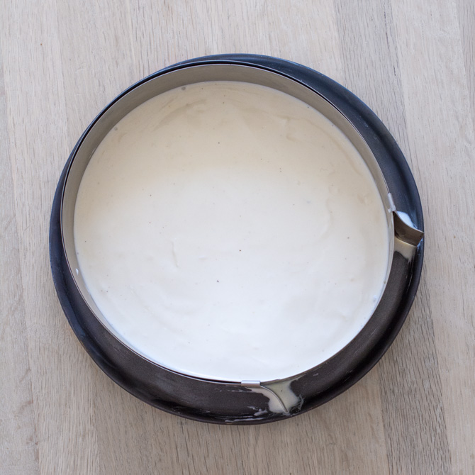 Ice cream bottom layer