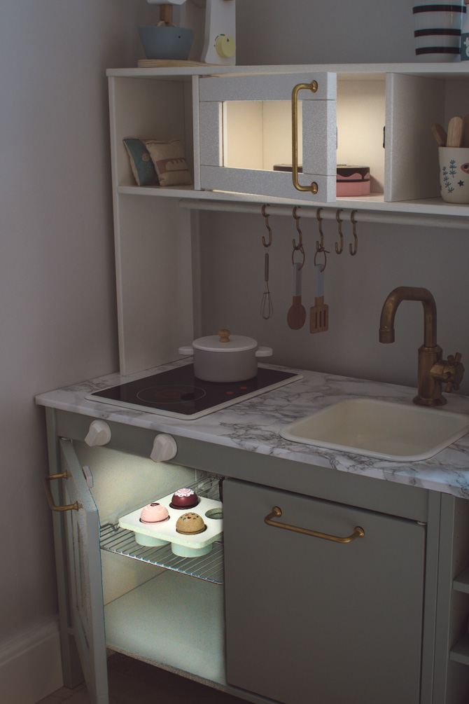 IKEA Duktig Play Kitchen Install Lights