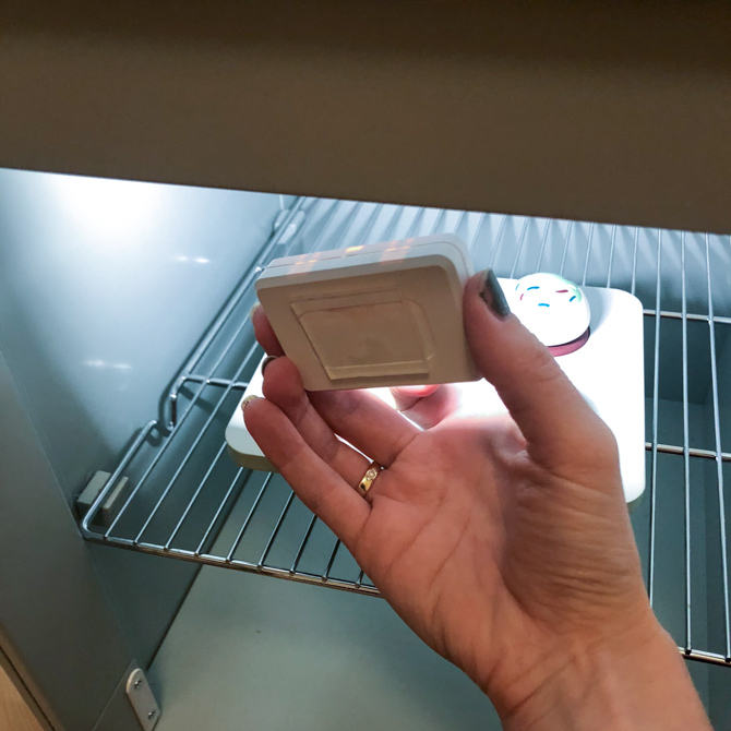 IKEA play kitchen magnet lights