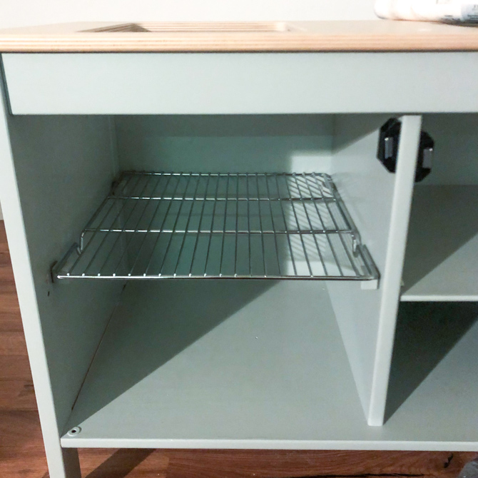 IKEA DUKTIG play kitchen oven rack
