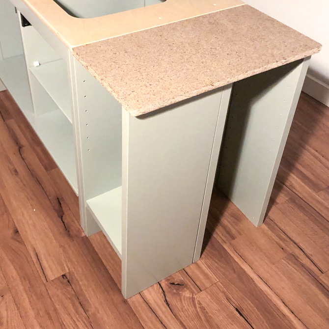 Extra counter top IKEA play kitchen