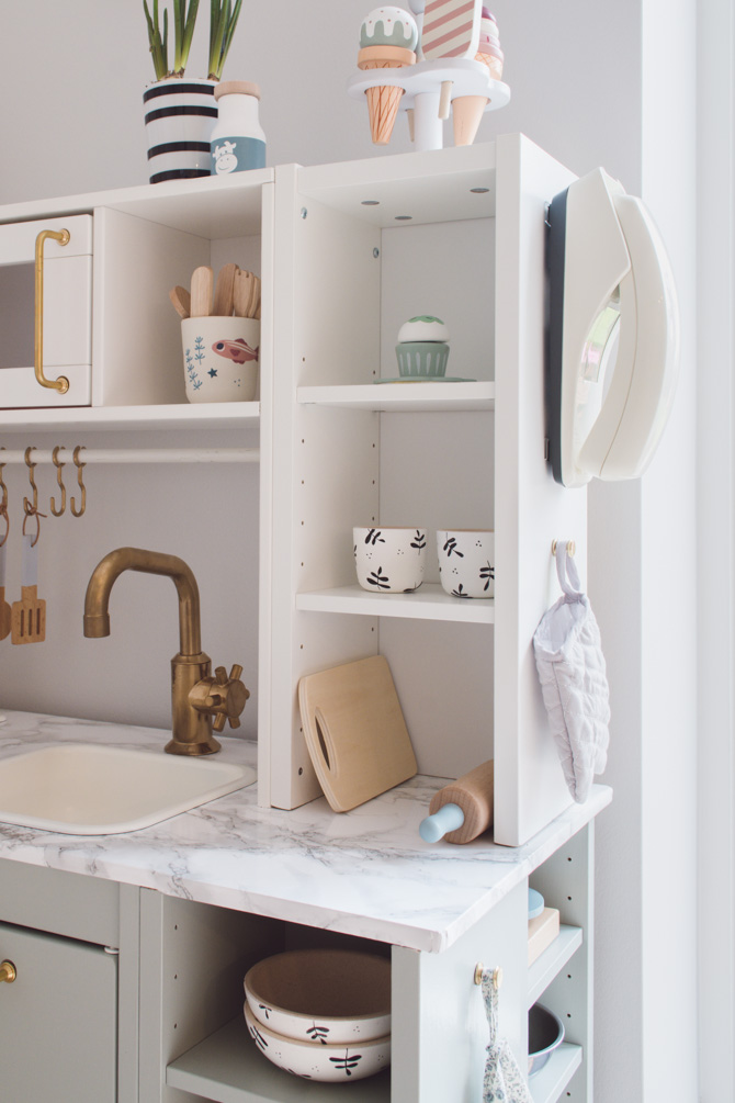 Extending IKEA play kitchen